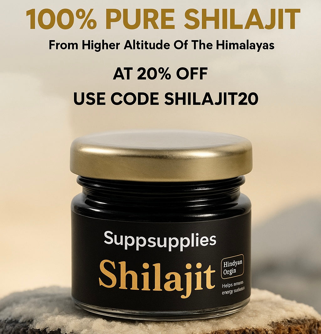 SuppSupplies Shilajit 28gram.
